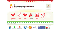 Desktop Screenshot of konferencia.odfie.hu