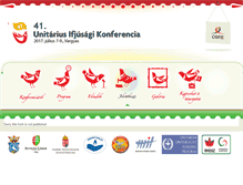 Tablet Screenshot of konferencia.odfie.hu